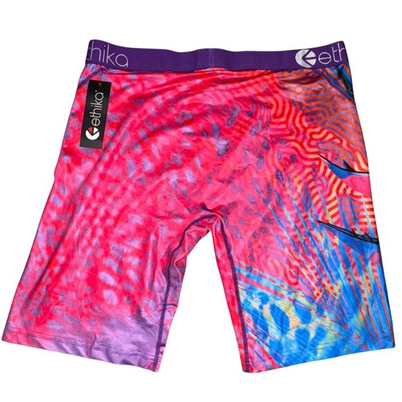 Ethika The Staple Colorful Bomber Paradise Leopard Print Boxer Briefs-XL-NWT - Picture 6 of 6